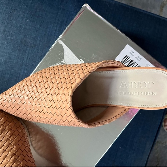 Collection J.Crew Mari GIUDICELLI x j crew woven leather mule color, adobe clay - Picture 2 of 8